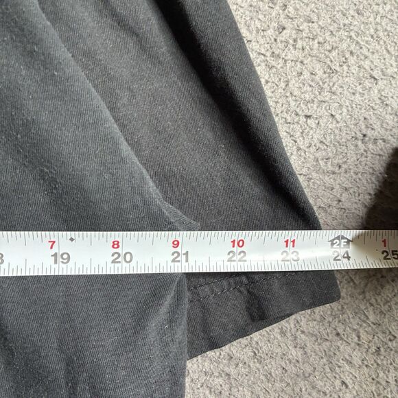 Vintage Volcom Mens L Black T Shirt Y2K Skate Save The Boobs Swag Era Boobies - Picture 8 of 10